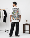 LUXORÉ RICK GRAPHIC PRINTED TEE