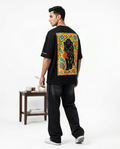 LUXORÉ URBAN PANTHER GRAPHIC PRINTED TEE