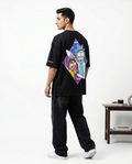 LUXORÉ  RICK & MORTY GRAPHIC PRINTED TEE