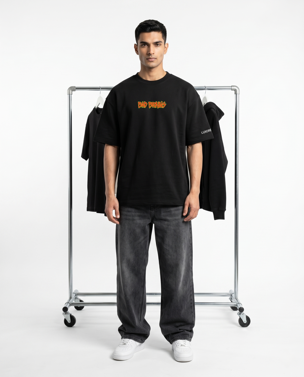 LUXORÉ  MILF TARZEN GRAPHIC PRINTED TEE