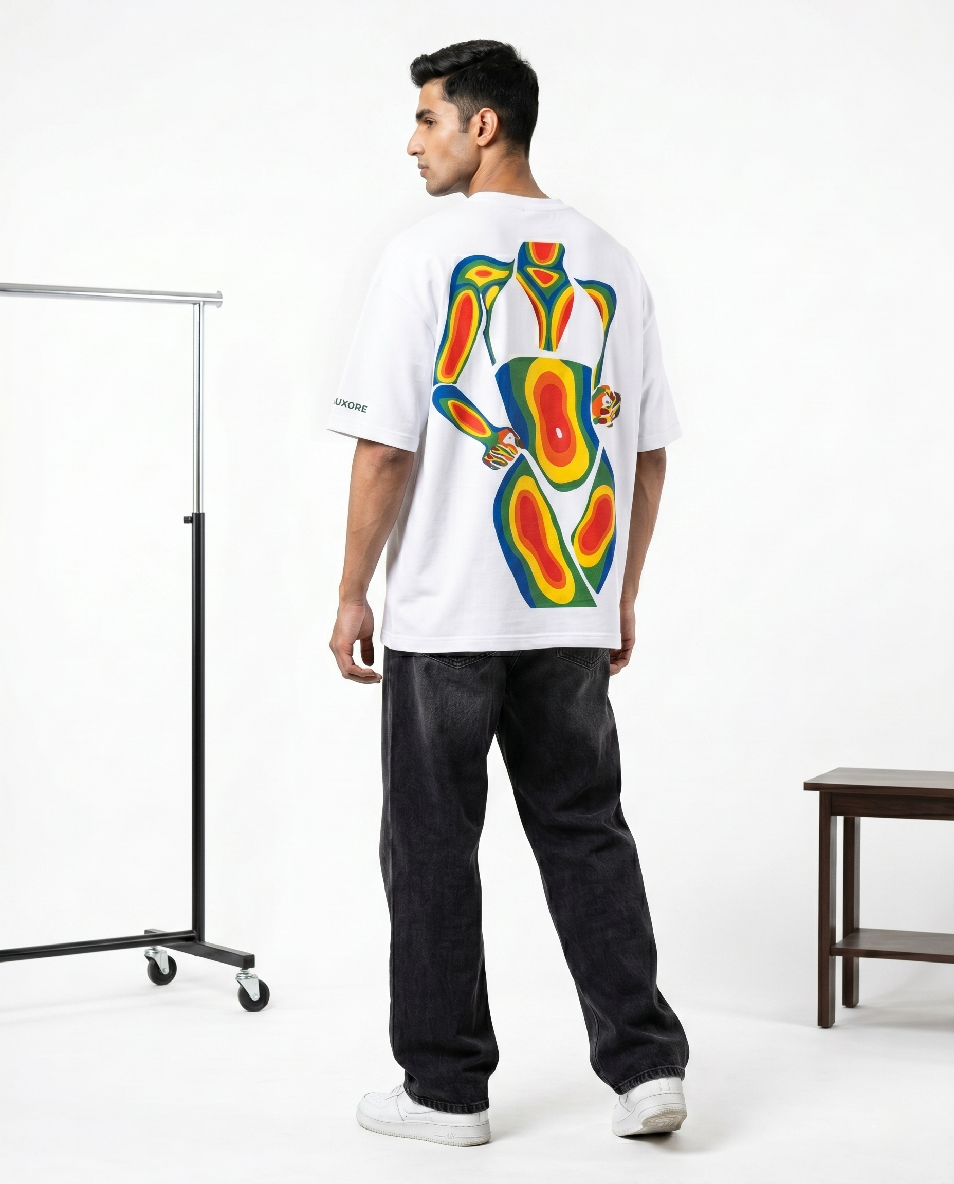 LUXORÉ BEKINY BODY GRAPHIC PRINTED TEE