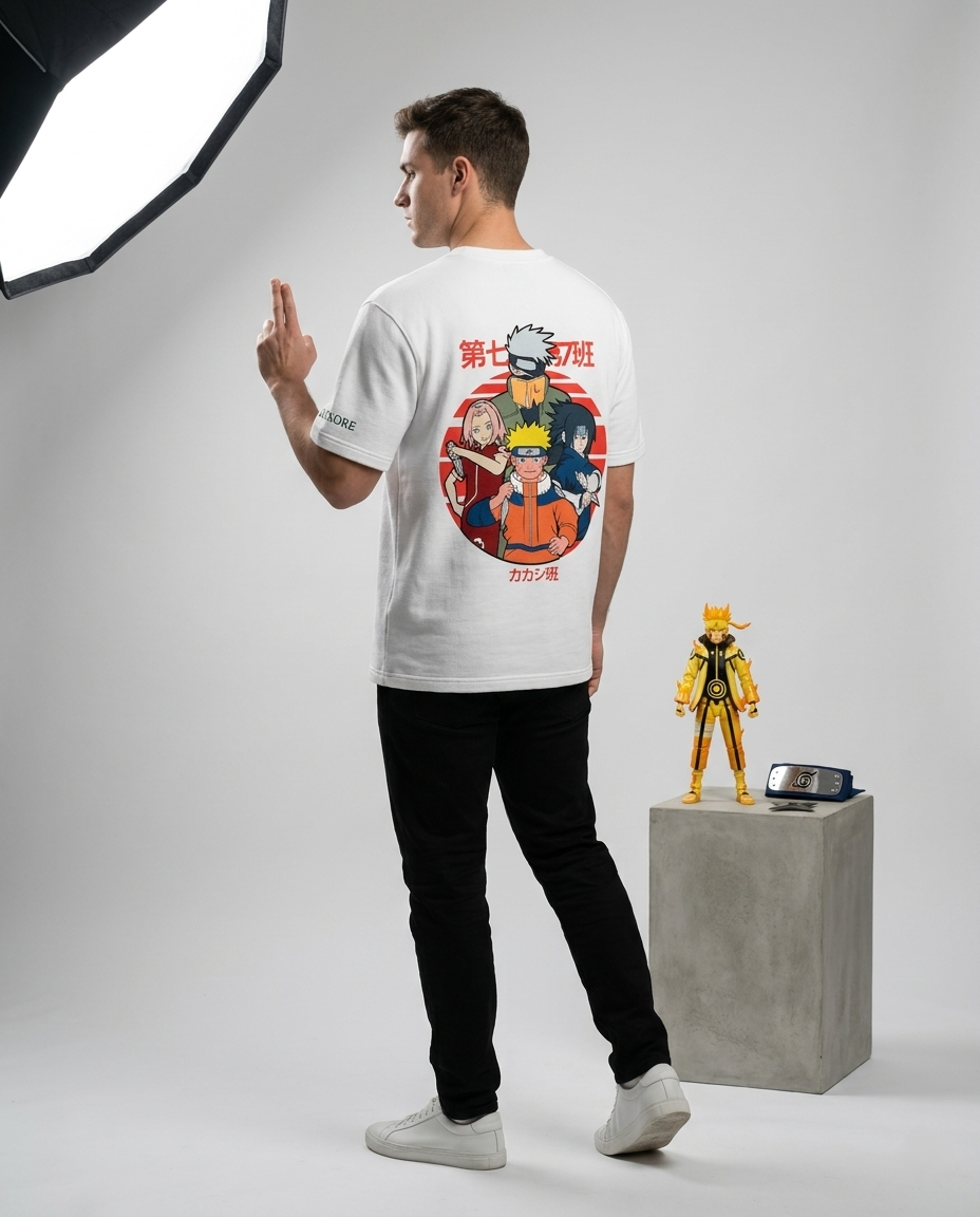NARUTO PRINTED T-SHIRT