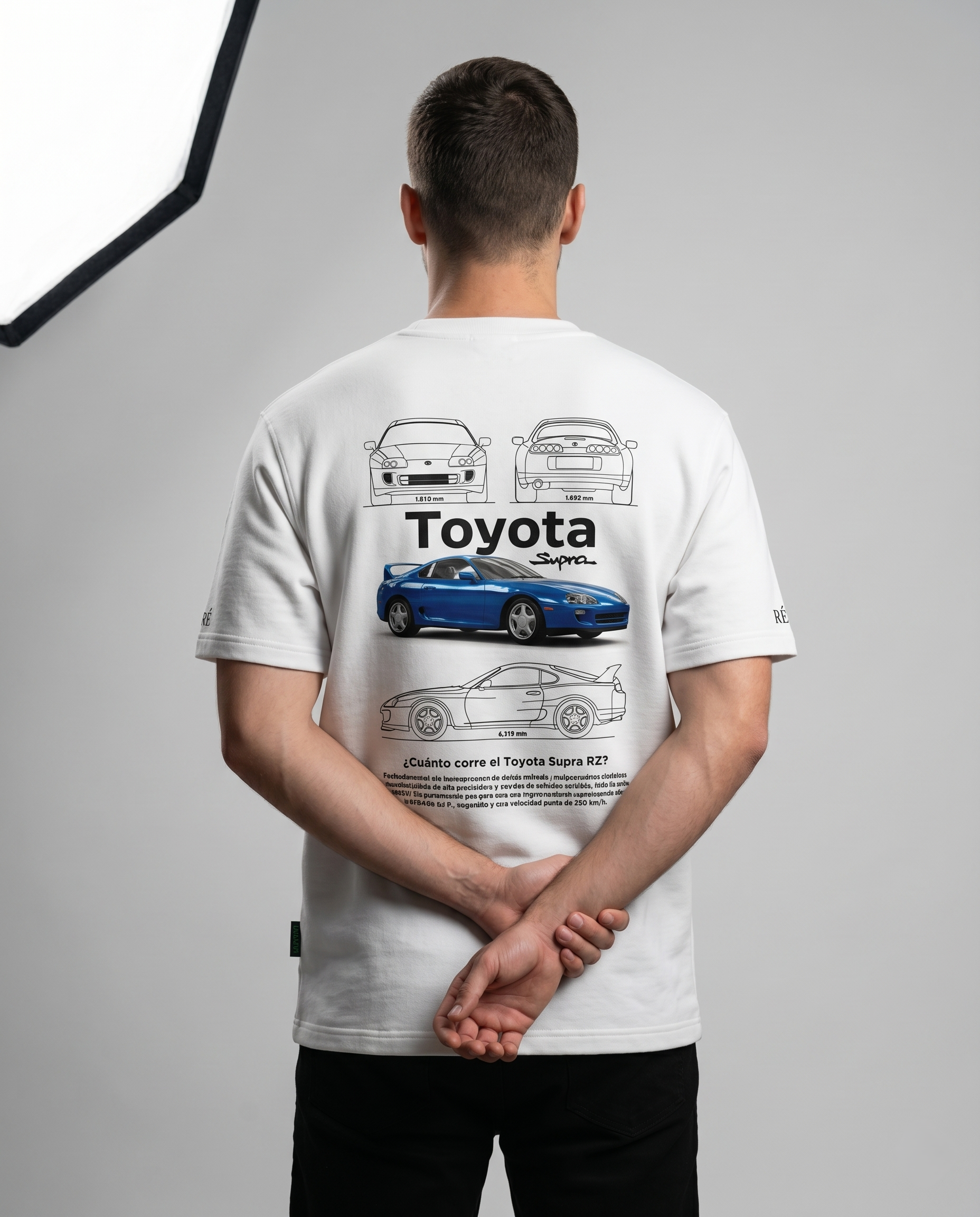THE OG TOYOTA SUPRA PRINTED T-SHIRT