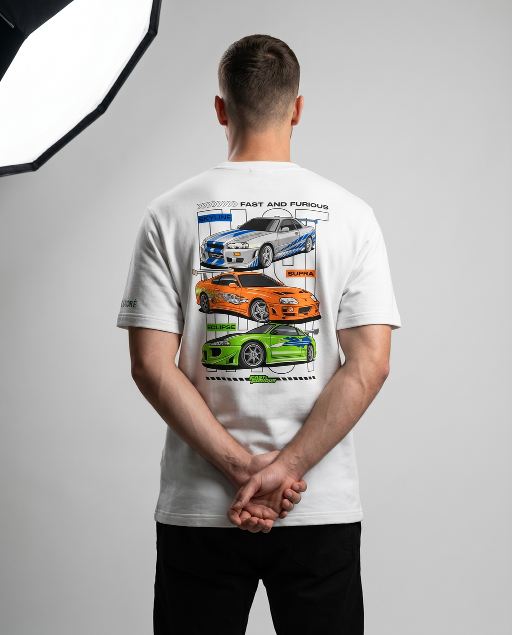 FAST AND FURIOUS SUPRA PRINTED T-SHIRT