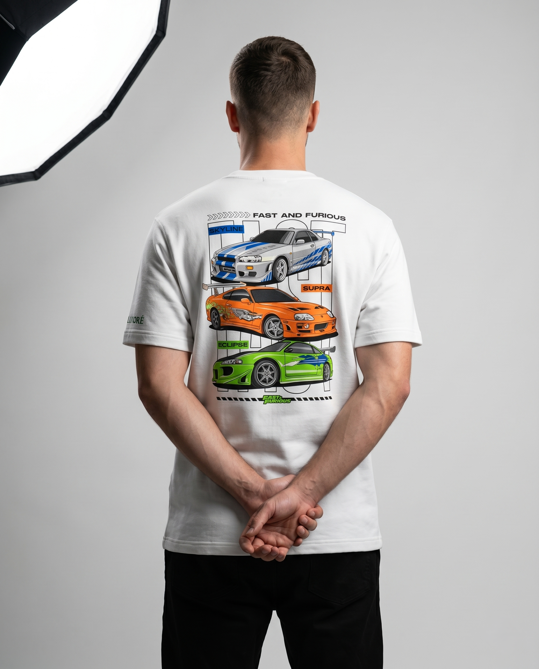 FAST AND FURIOUS SUPRA PRINTED T-SHIRT