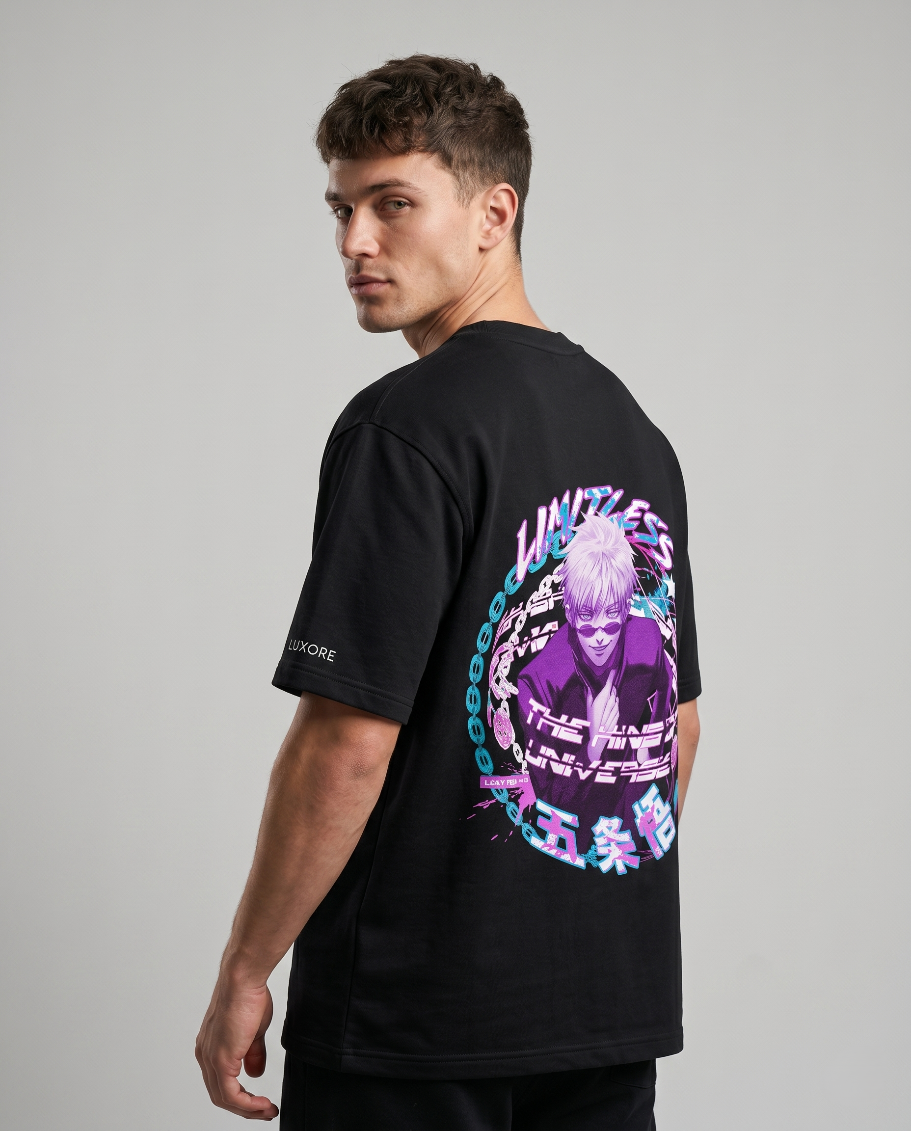 CRAZY MONK PRINTED T-SHIRT