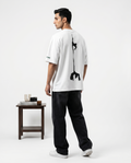 LUXORÉ SPIDER-WEB MJ GRAPHIC PRINTED TEE