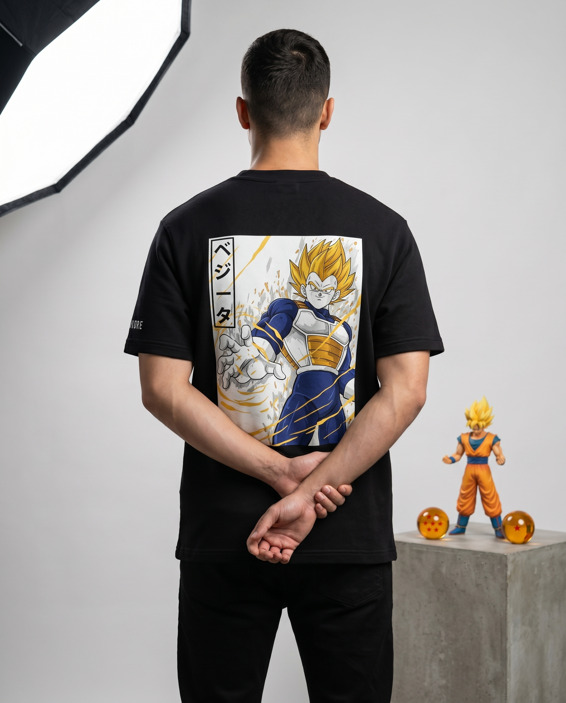 VEGETA PRINTED T-SHIRT