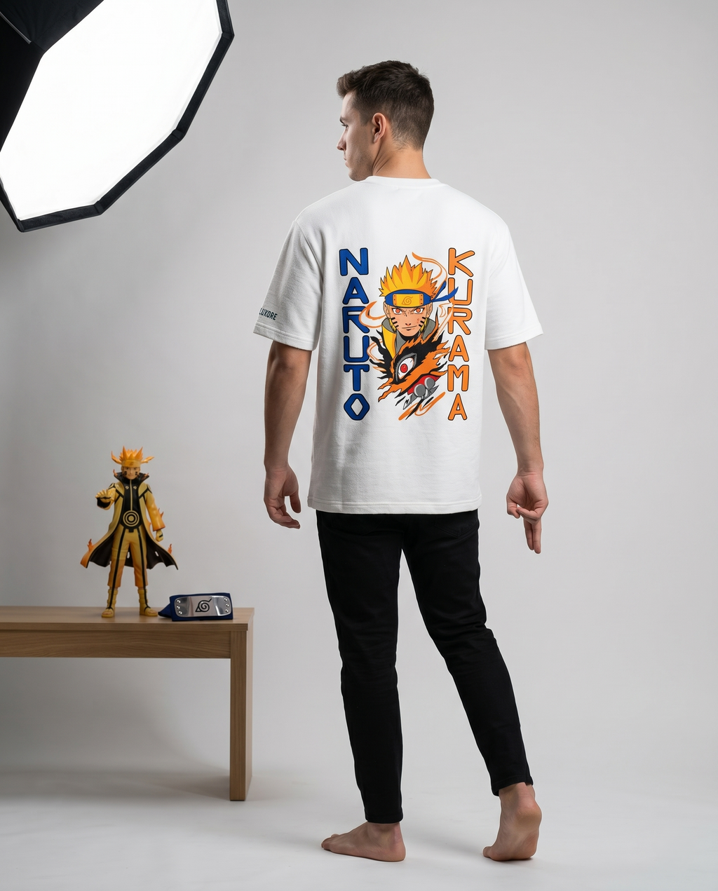 NARUTO KURAMA PRINTED T-SHIRT