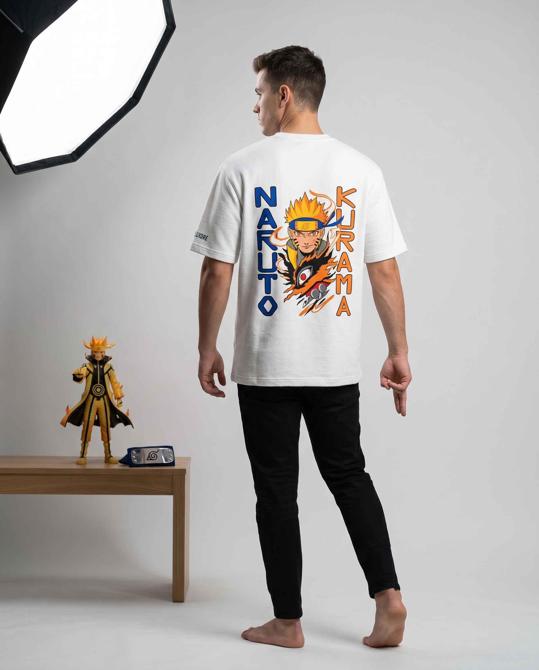 NARUTO KURAMA PRINTED T-SHIRT