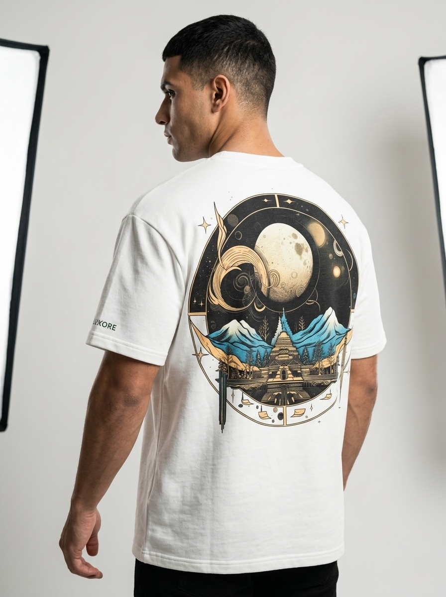 MOON PALACE PRINTED T-SHIRT