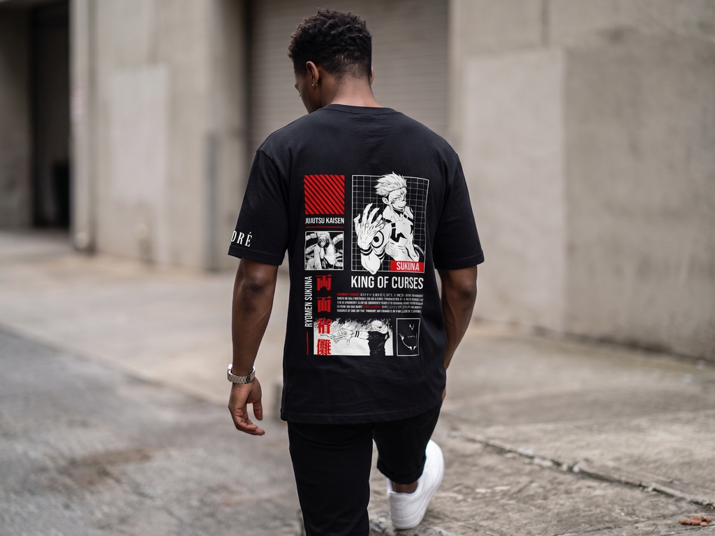 MEGUMI FUSHIGURO PRINTED T-SHIRT