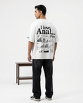 LUXORÉ I LOVE ANAL YTYCS GRAPHIC PRINTED TEE