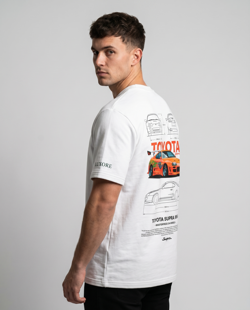 BRIYAN'S  MK4 TOYOTA SUPRA PRINTED T-SHIRT