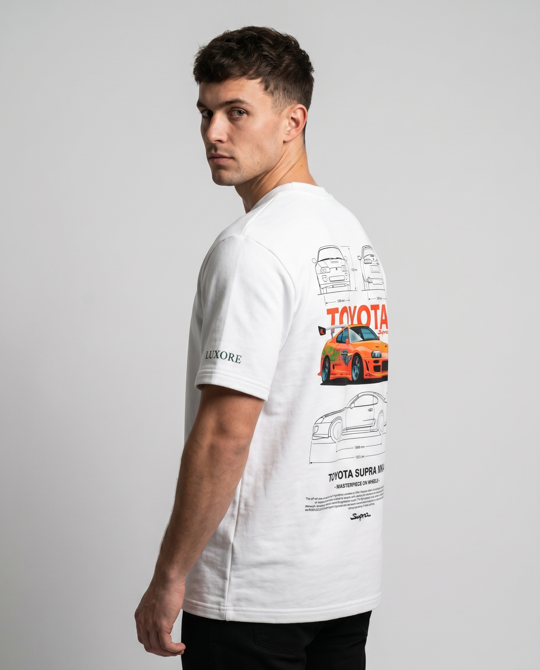 BRIYAN'S  MK4 TOYOTA SUPRA PRINTED T-SHIRT