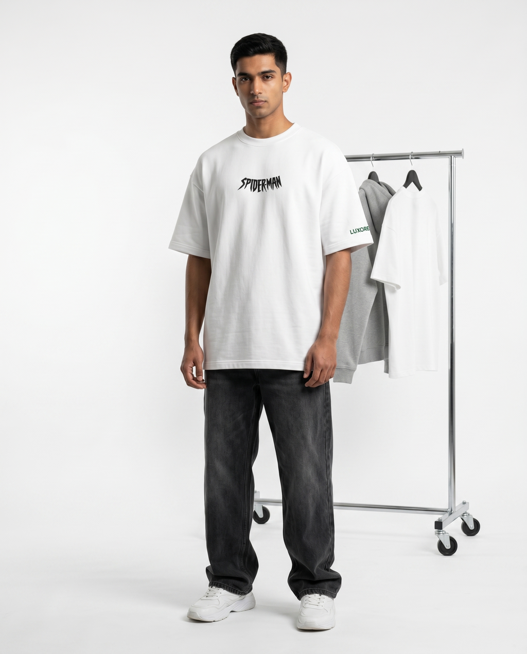 LUXORÉ WHAT'S UP DANGER GRAPHIC PRINTED TEE