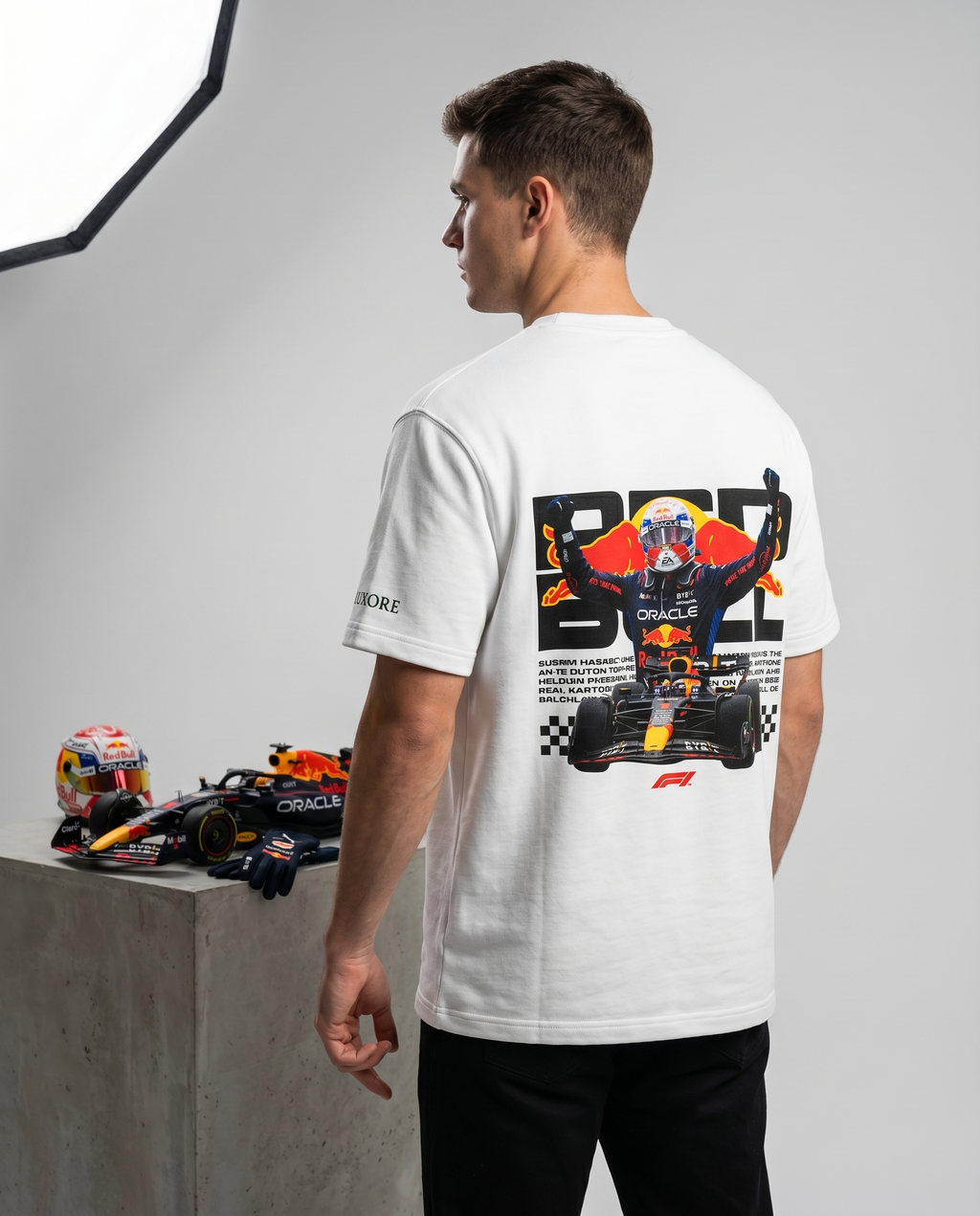 RED BULL RACING PRINTED T-SHIRT