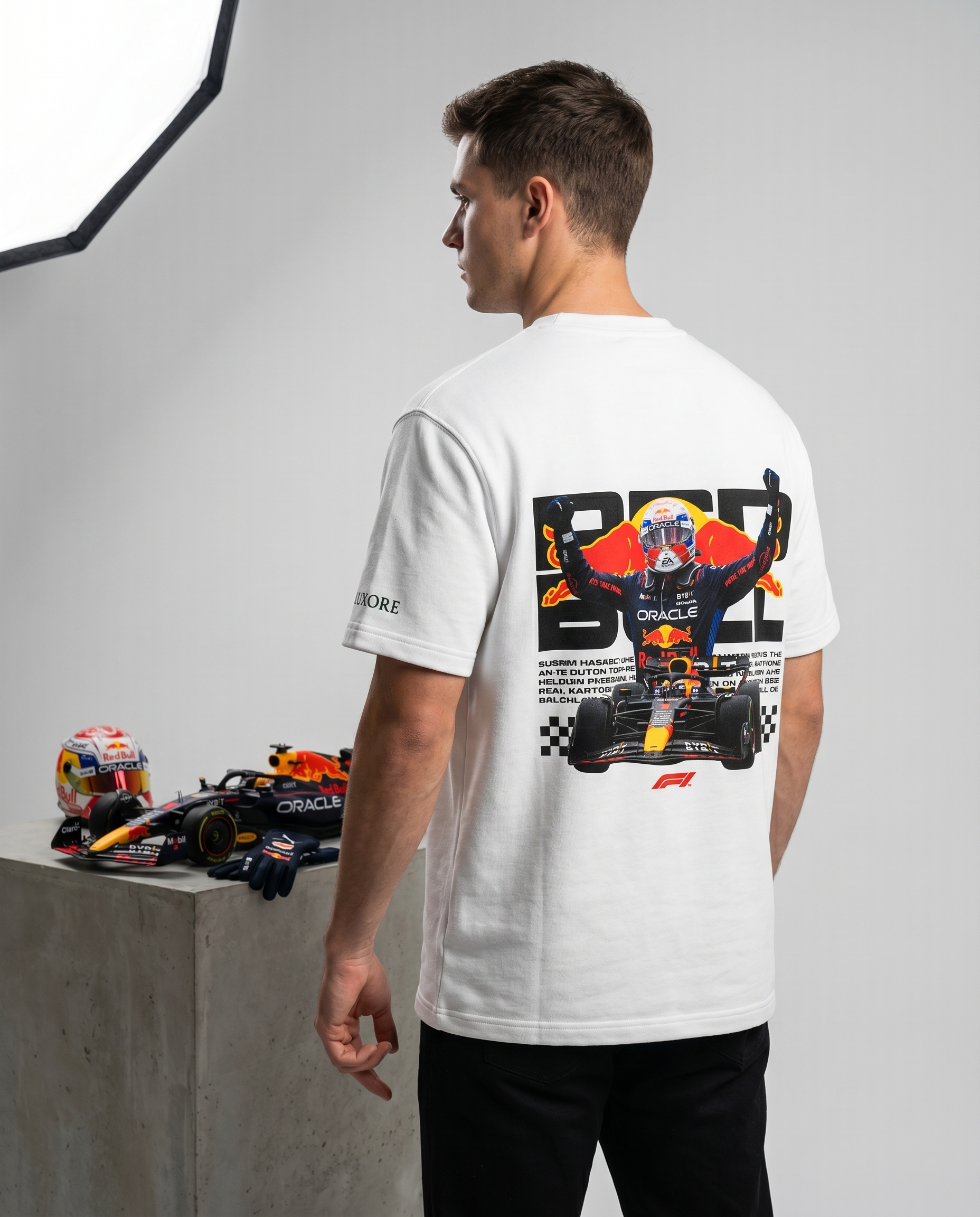 RED BULL RACING PRINTED T-SHIRT