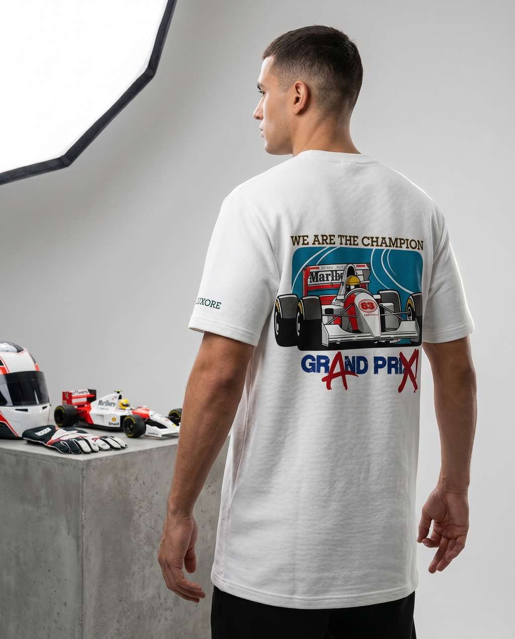 GRAND PRIX PRINTED T-SHIRT