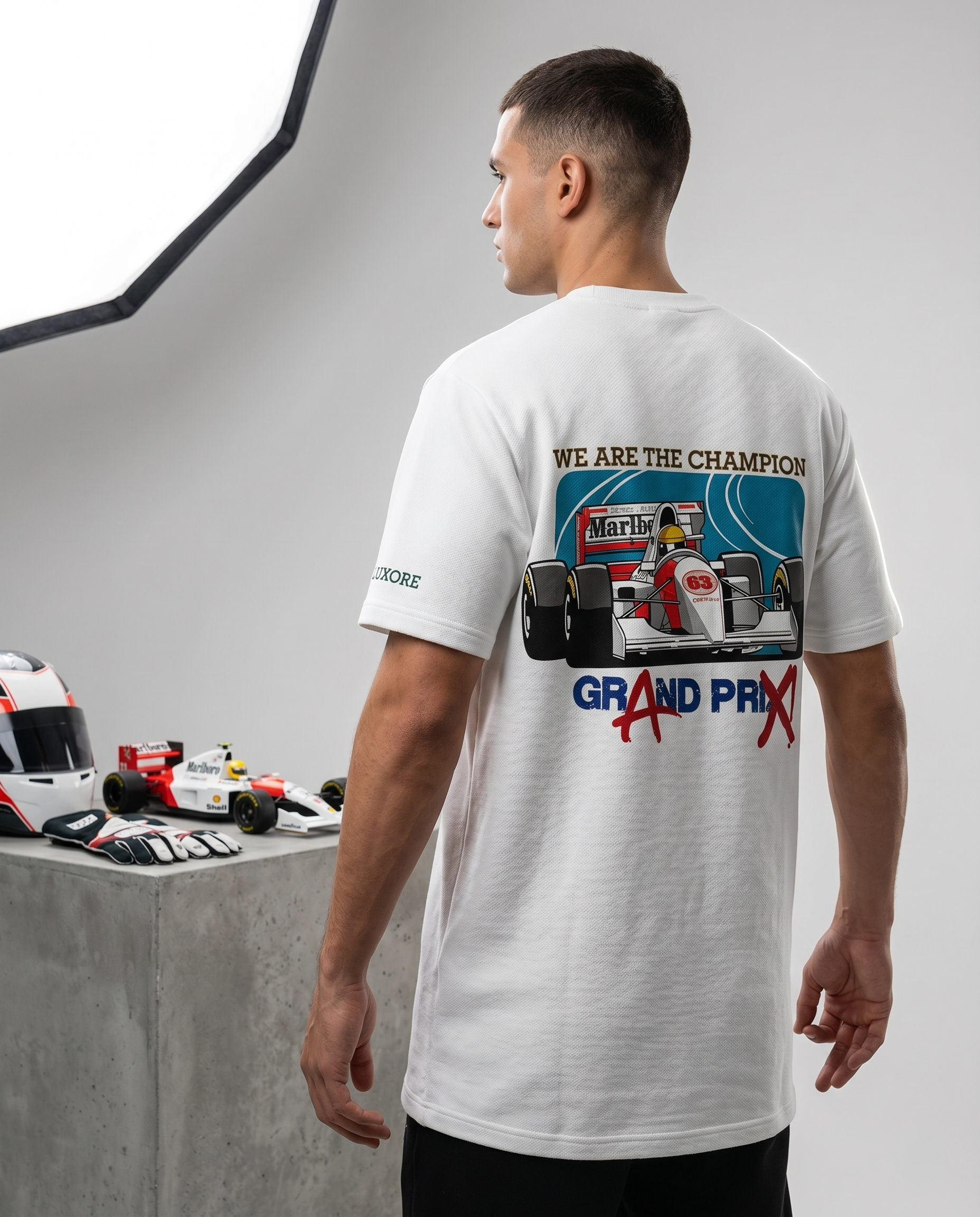 GRAND PRIX PRINTED T-SHIRT