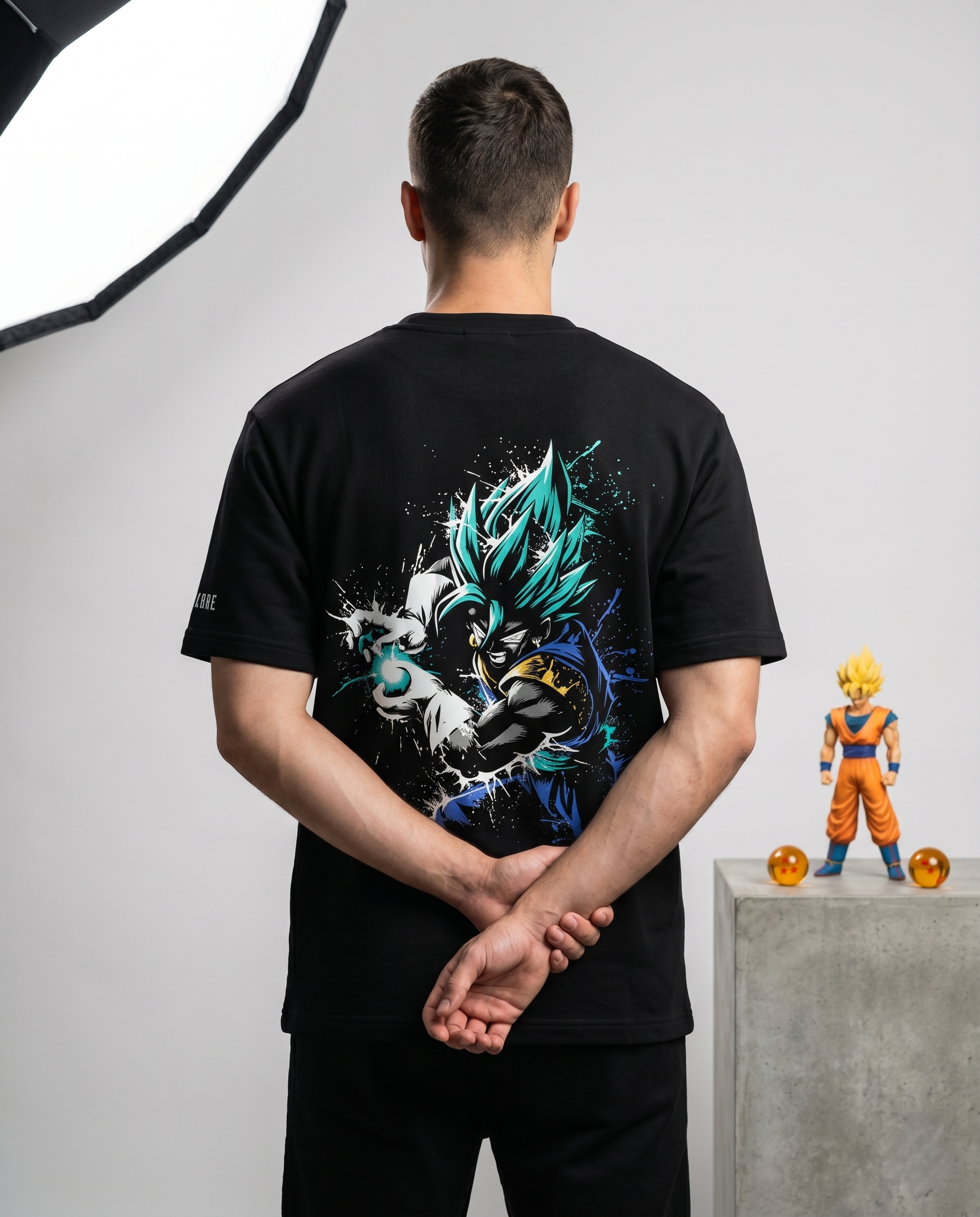 VEGETA AND GOKU  PRINTED T-SHIRT