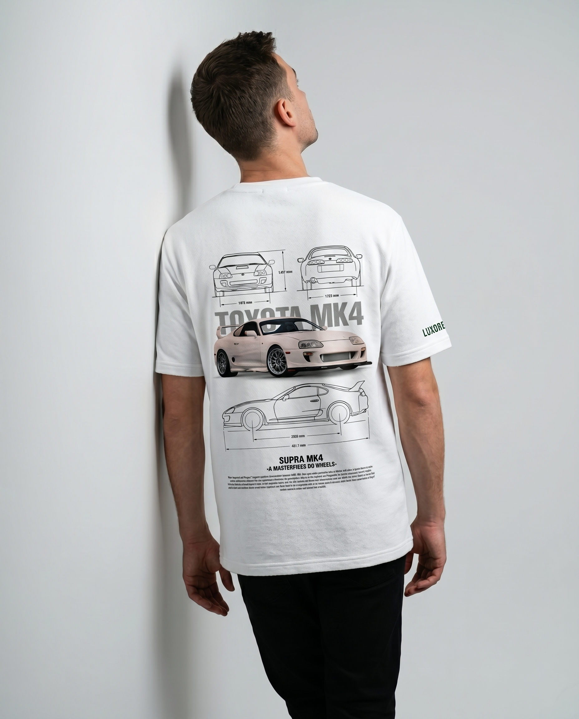 TOYOTA MK4 SUPRA PRINTED T-SHIRT