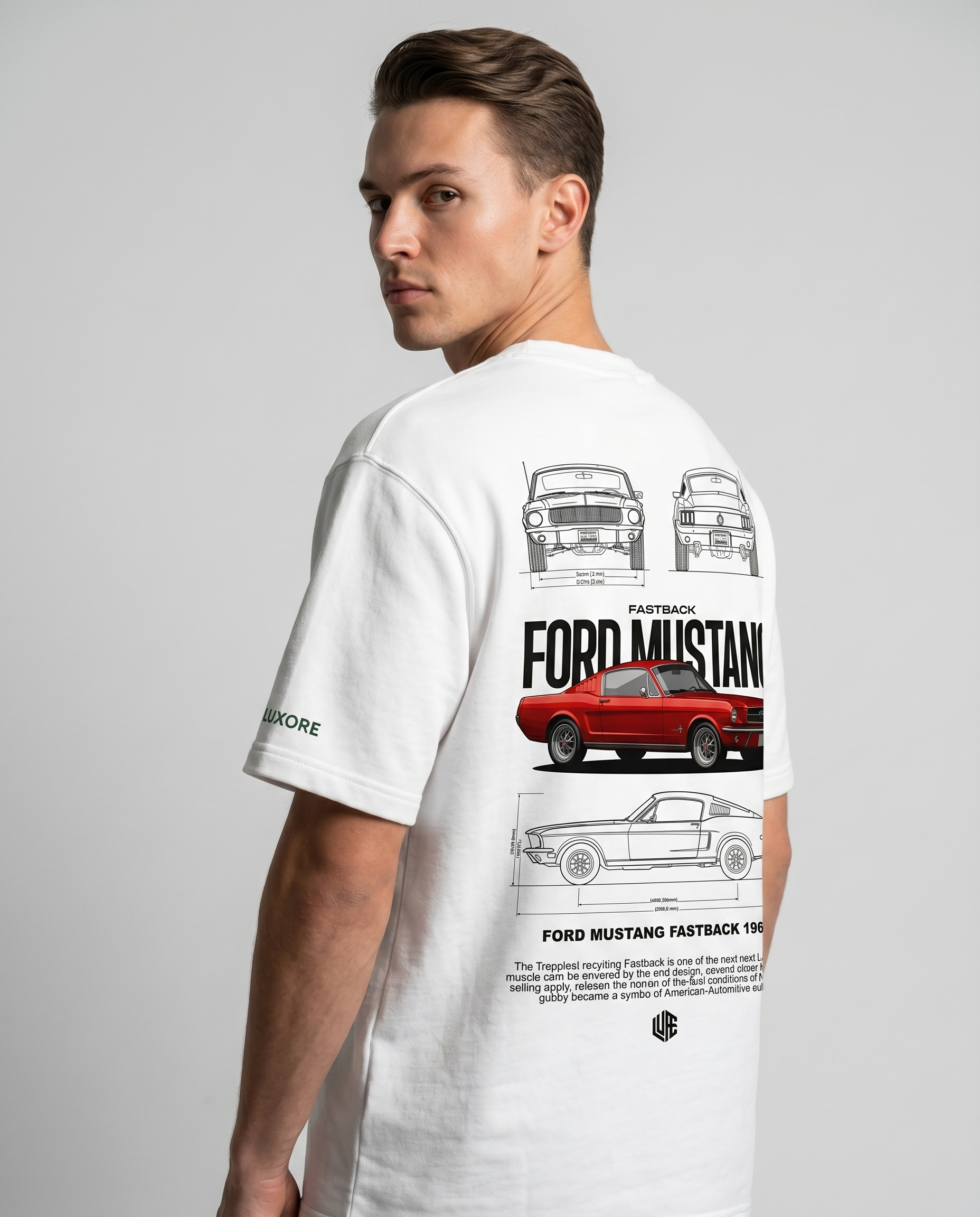 1996 FORD MUSTANG PRINTED T-SHIRT