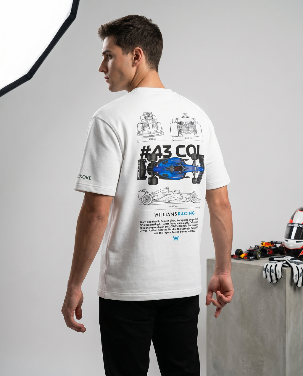 WILLIAMS RACING PRINTED T-SHIRT