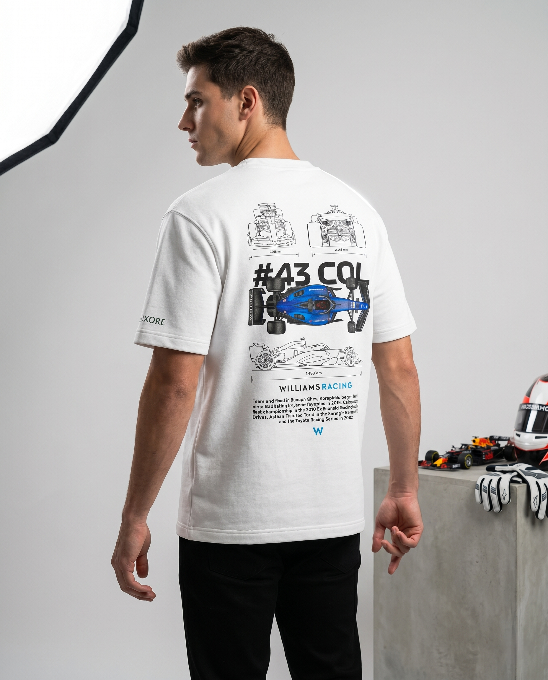 WILLIAMS RACING PRINTED T-SHIRT