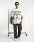 LUXORÉ MARGARITA COCKTAIL CLUB GRAPHIC PRINTED TEE