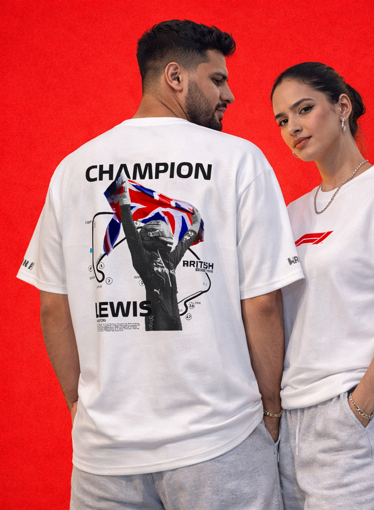 Champion Lewis Hamilton