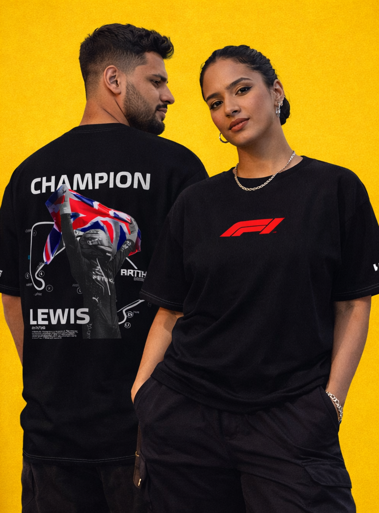 Champion Lewis Hamilton