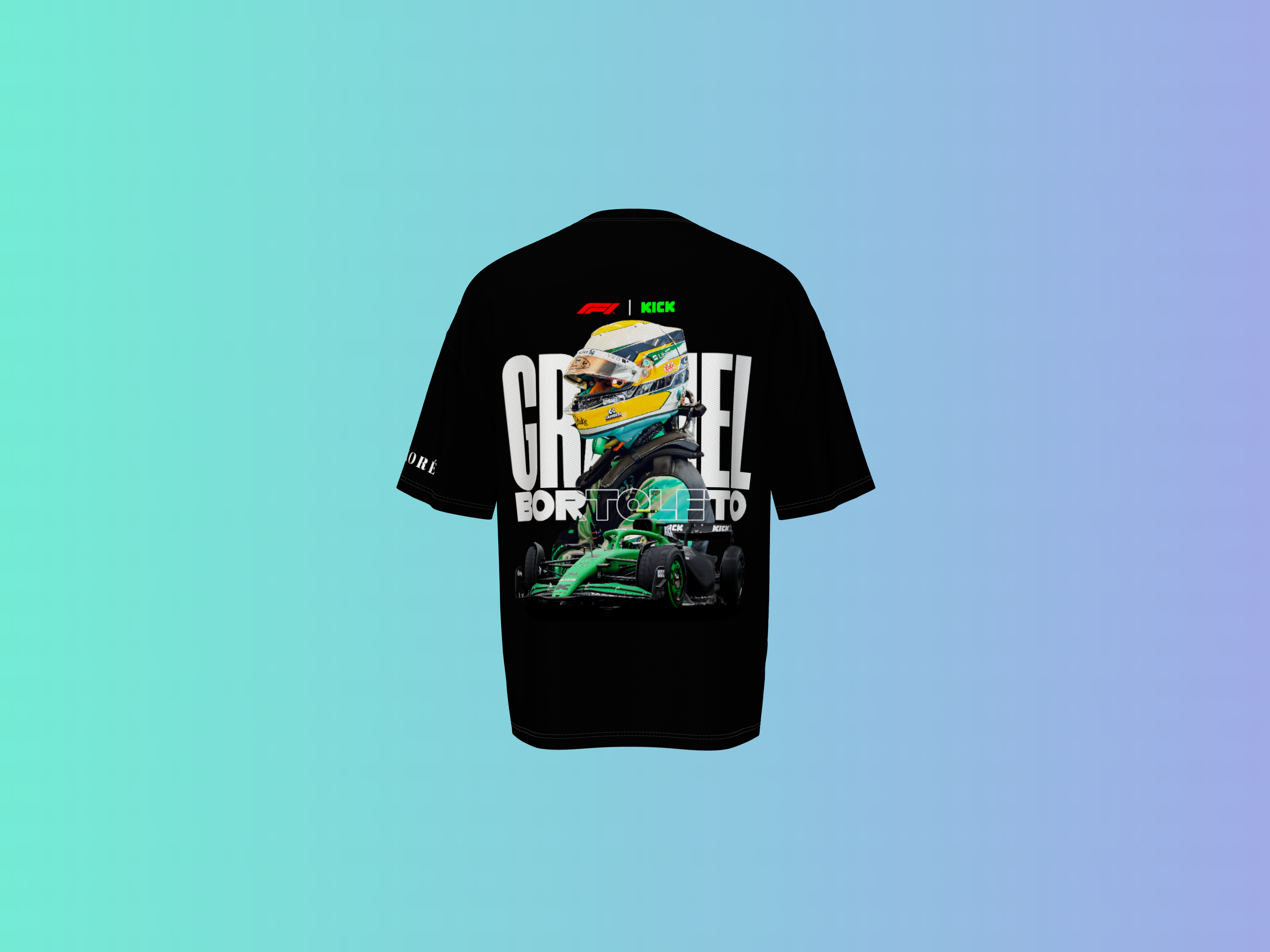 F1 Kick Pure Cotton  T-Shirt