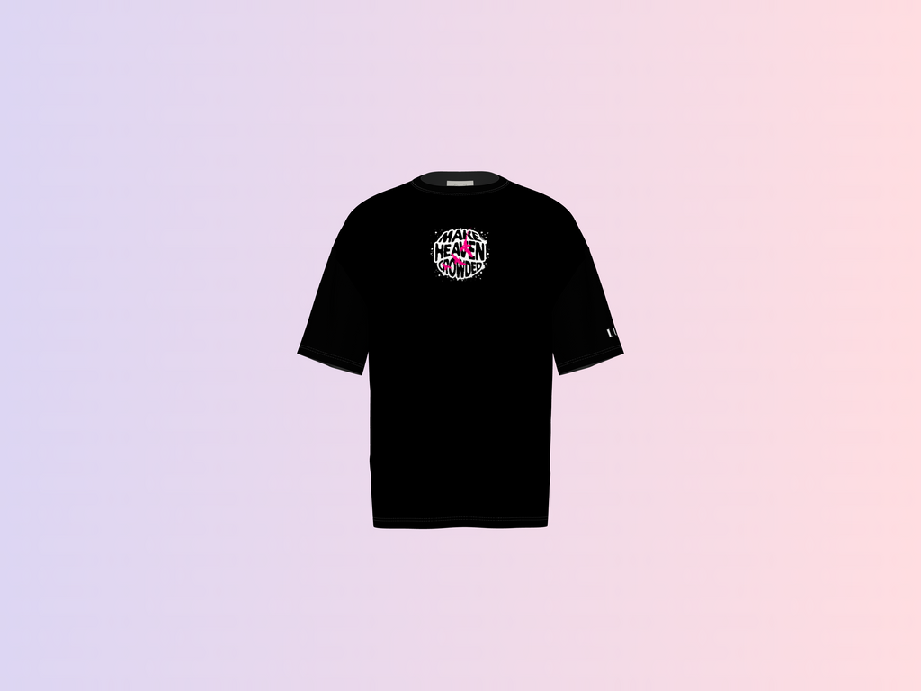 BLESSED PRINTED T-SHIRT
