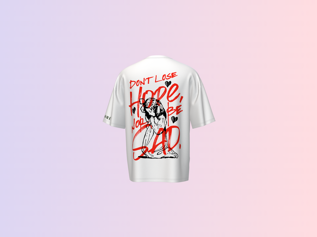 MAKE HEAVEN CROWDED PRINTED T-SHIRT