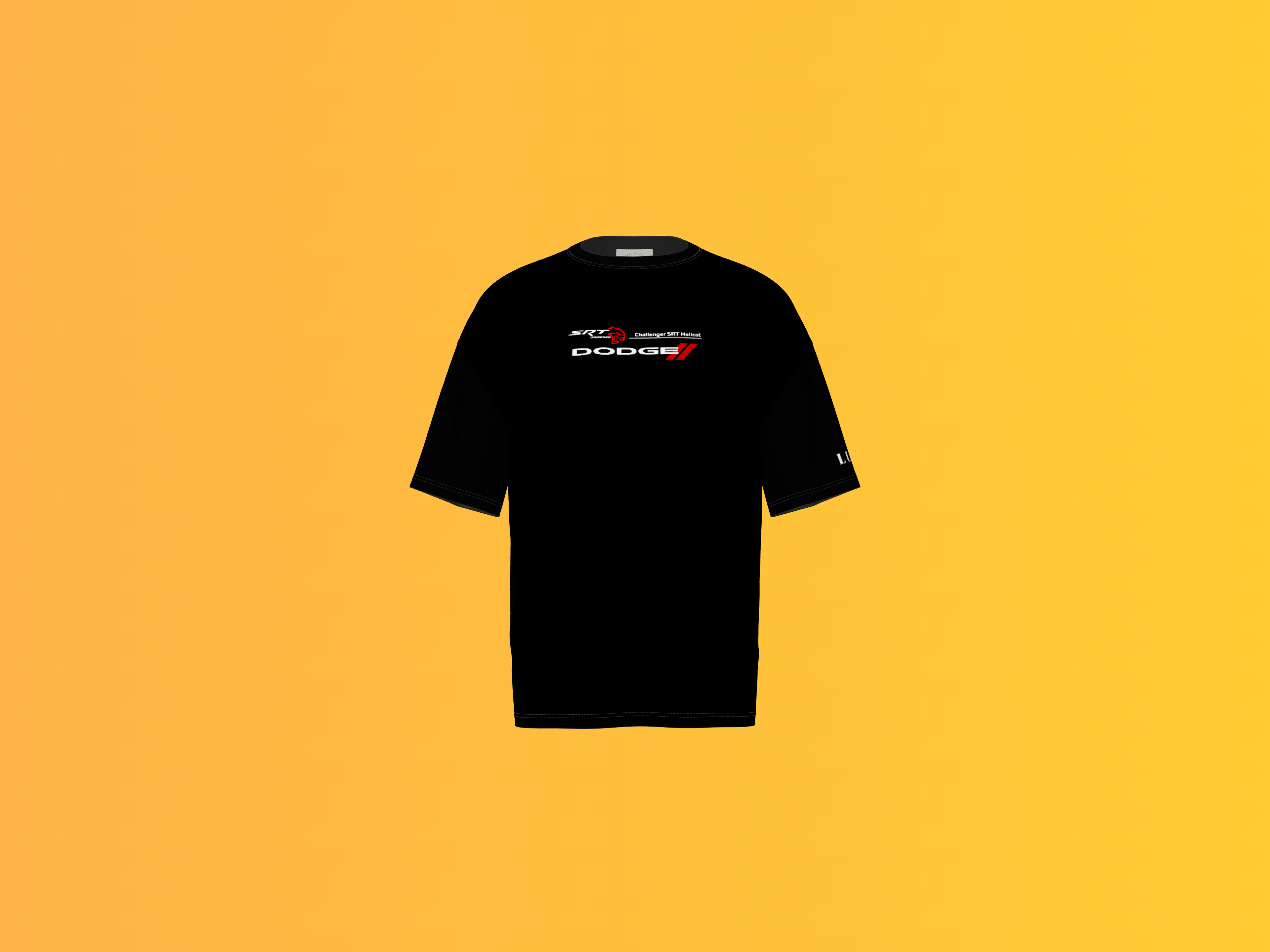 DODGE CHALLENGER SRT CAR T-SHIRT