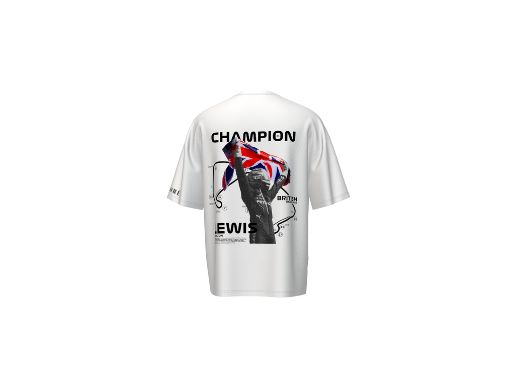 Champion Lewis Hamilton
