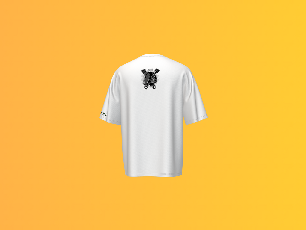LAMBORGHINI AVENTADORE BLACK PRINTED T-SHIRT