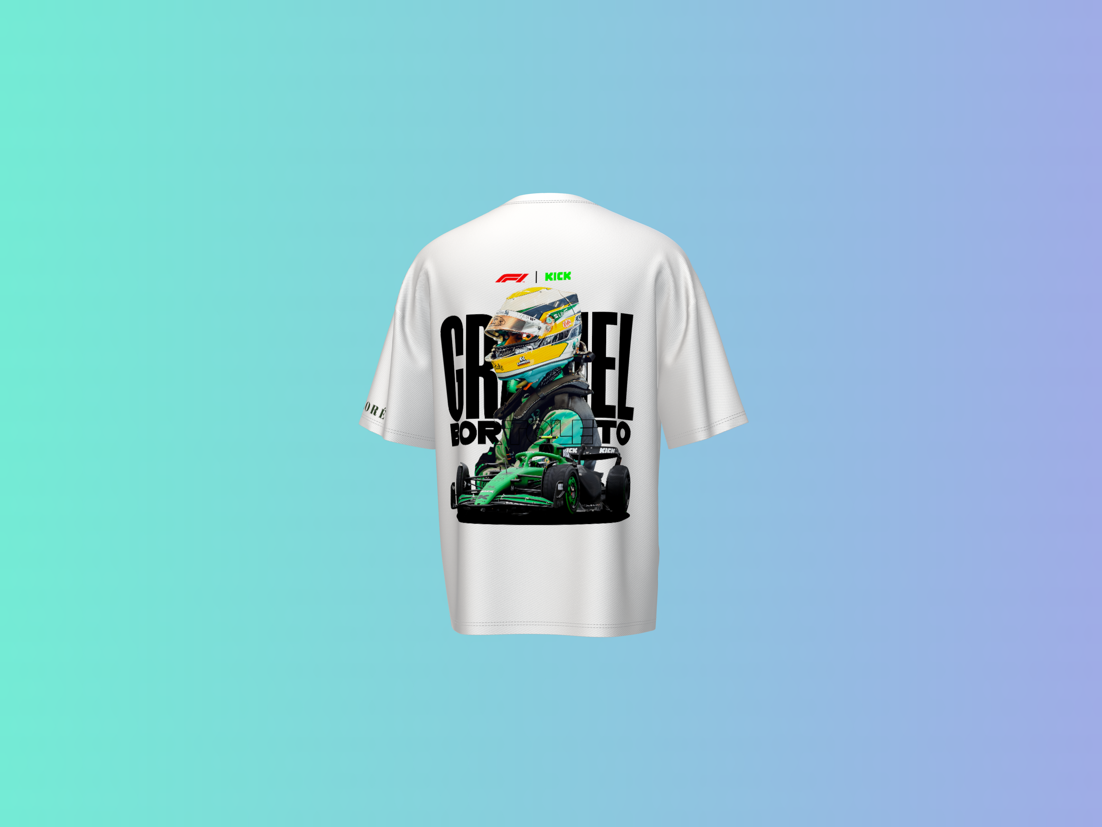 F1 Kick Pure Cotton  T-Shirt