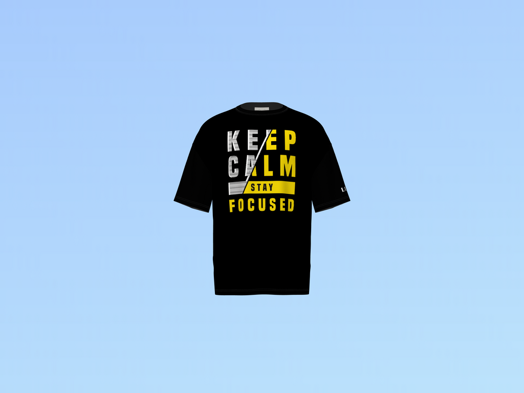 KEEP CALM PRINTED T-SHIRT