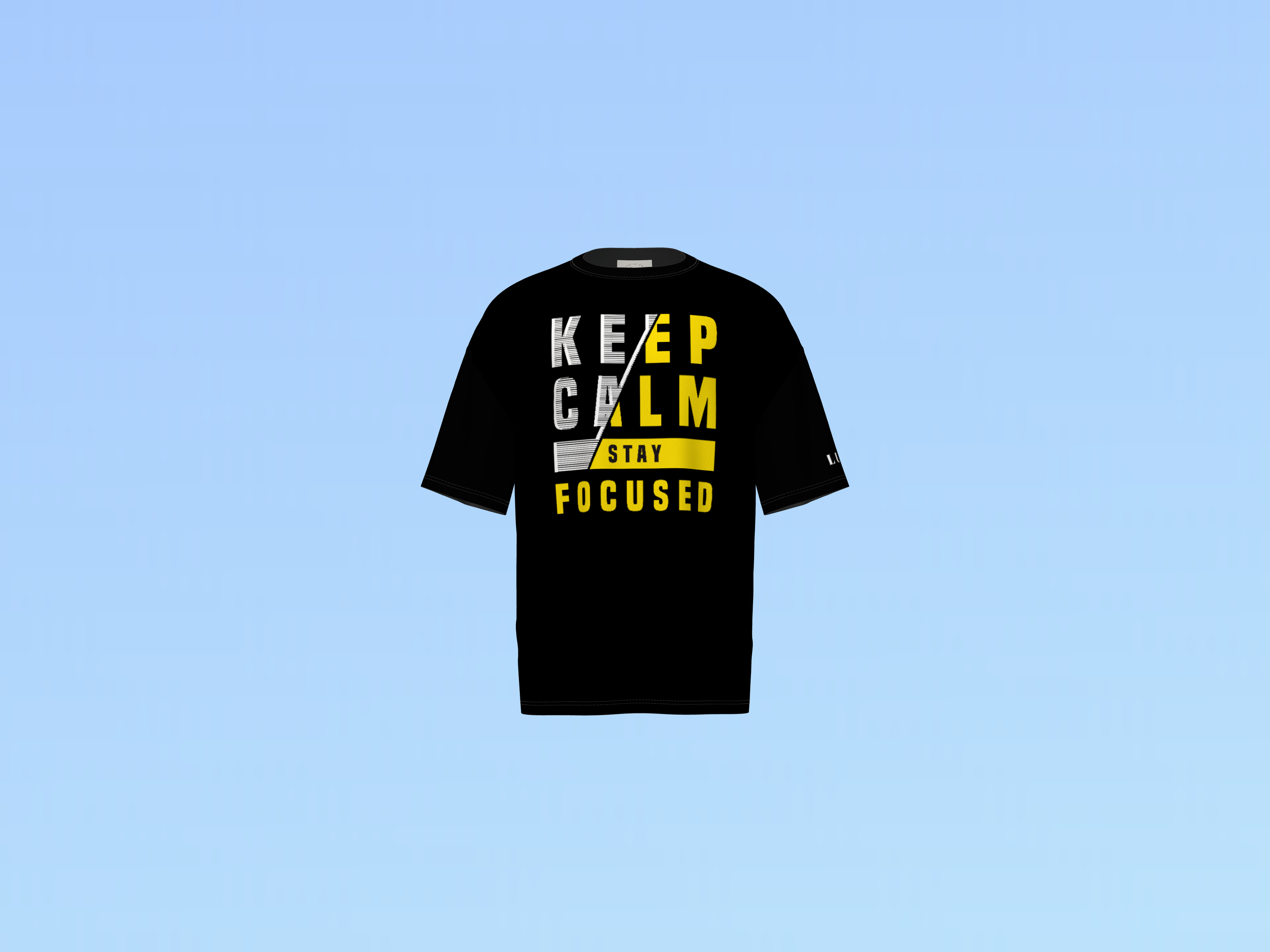 KEEP CALM PRINTED T-SHIRT