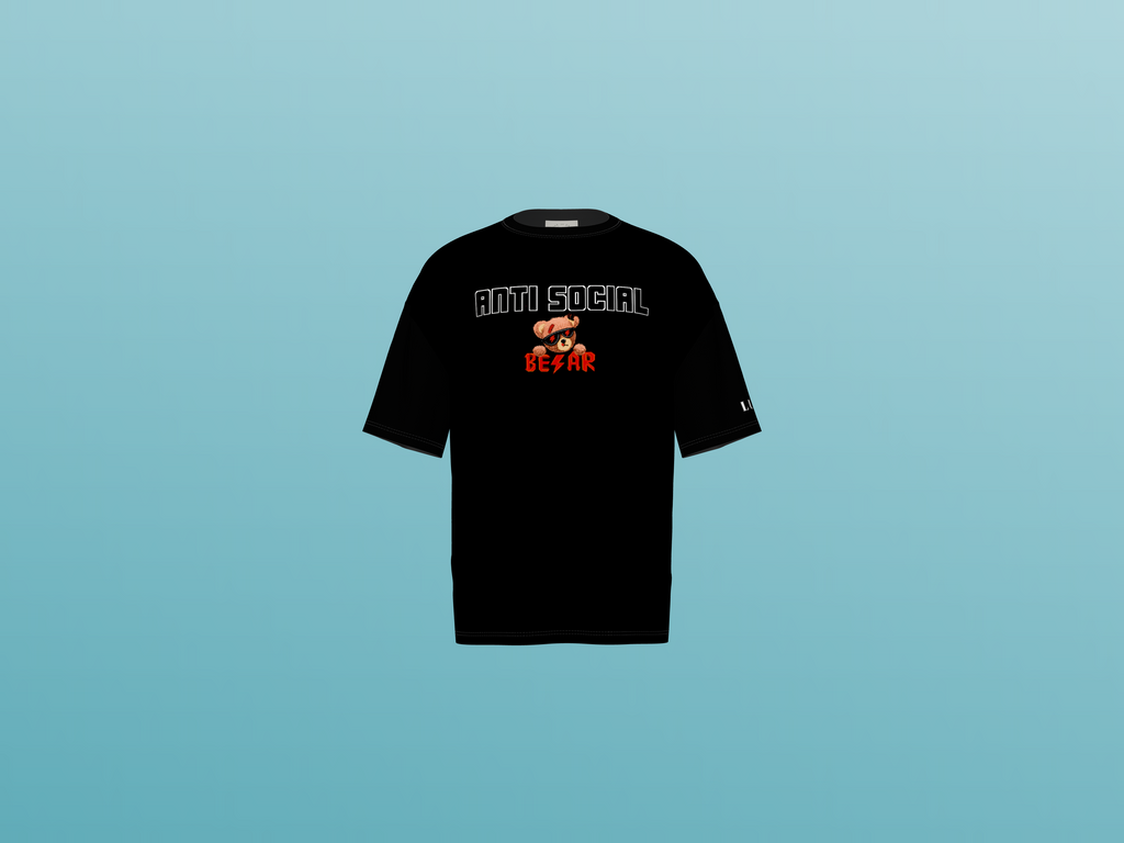 ANTI SOCIAL PRINTED T-SHIRT