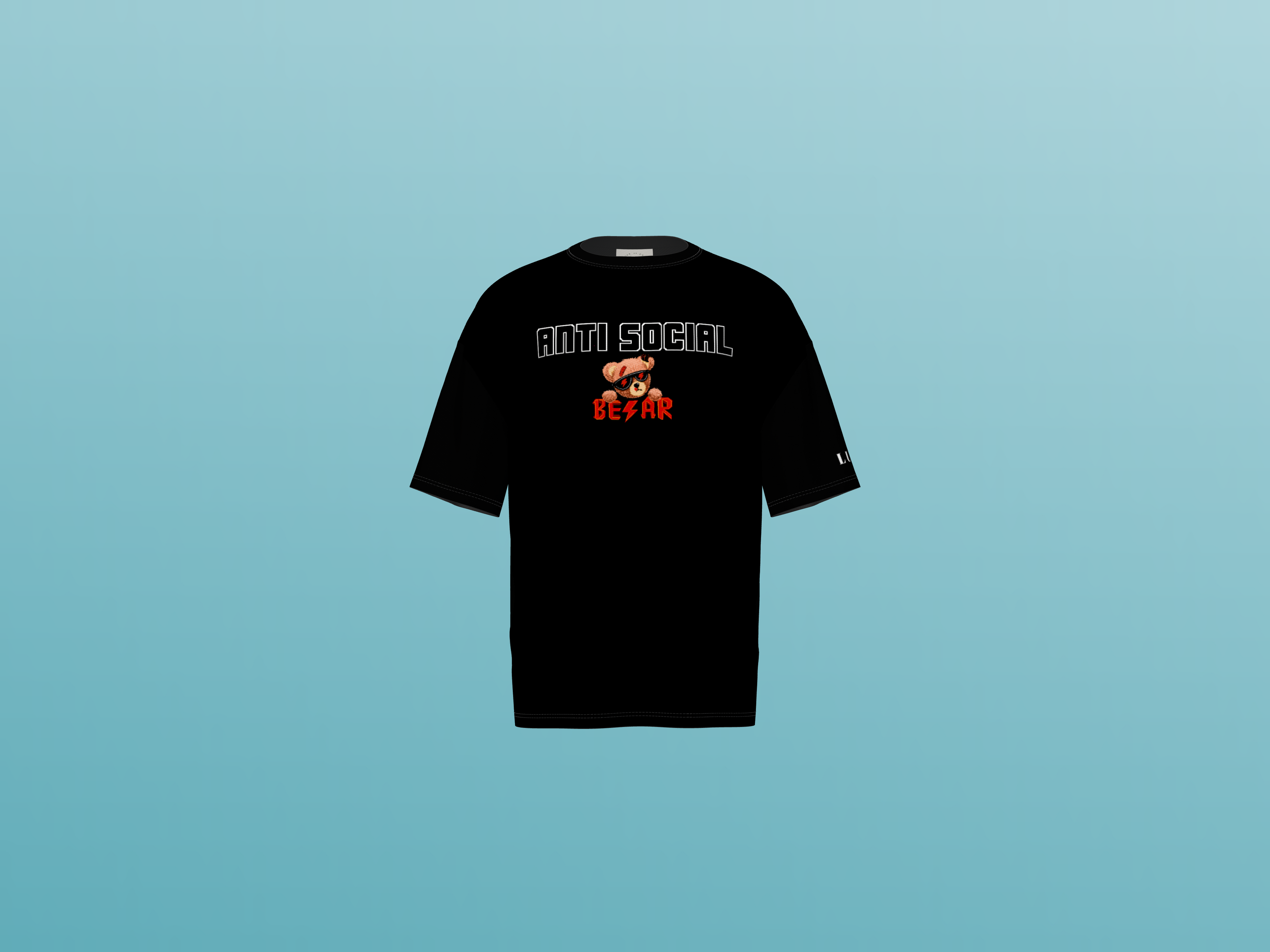 ANTI SOCIAL PRINTED T-SHIRT