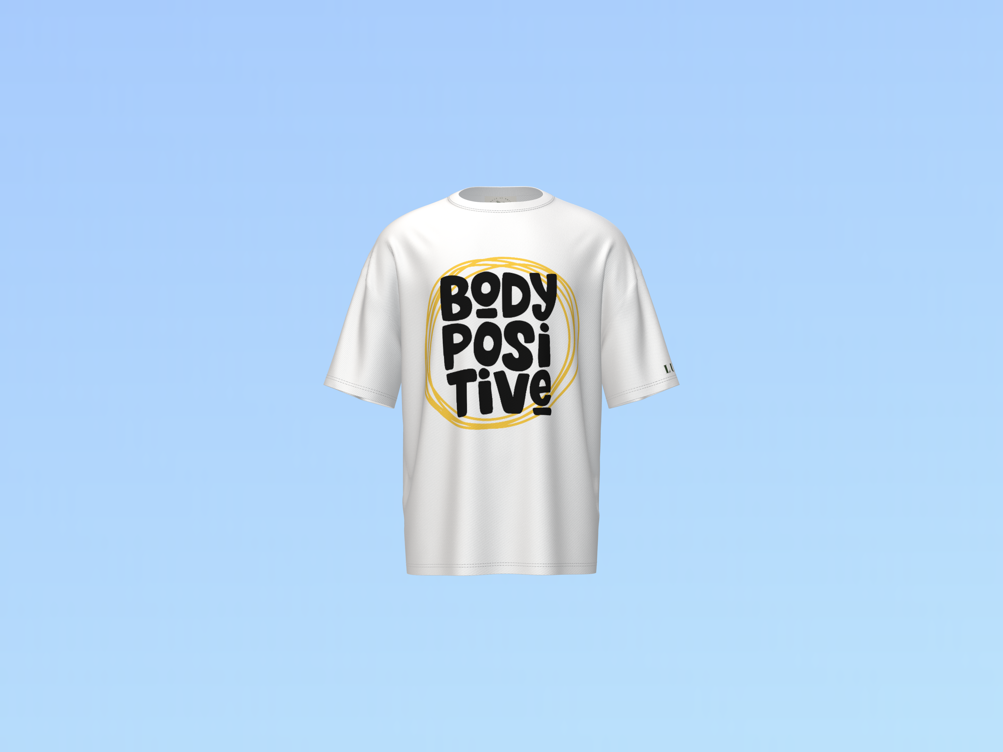 BODY POSITIVE PRINTED T-SHIRT