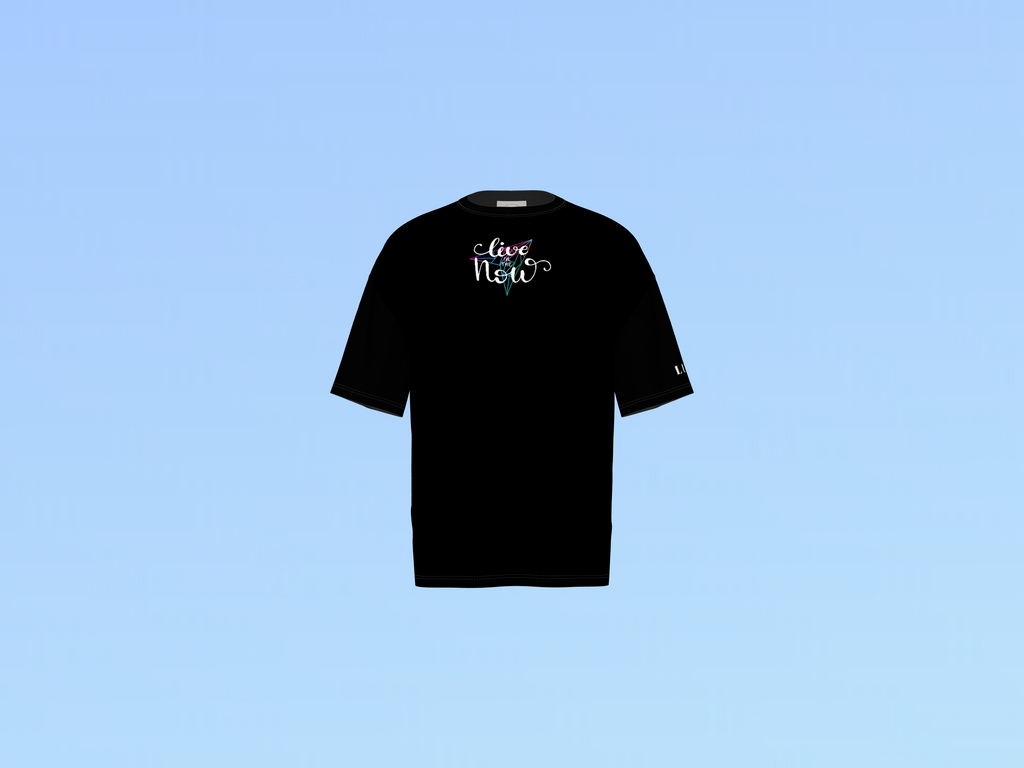 LIVE IN THE NOW PRINTED T-SHIRT