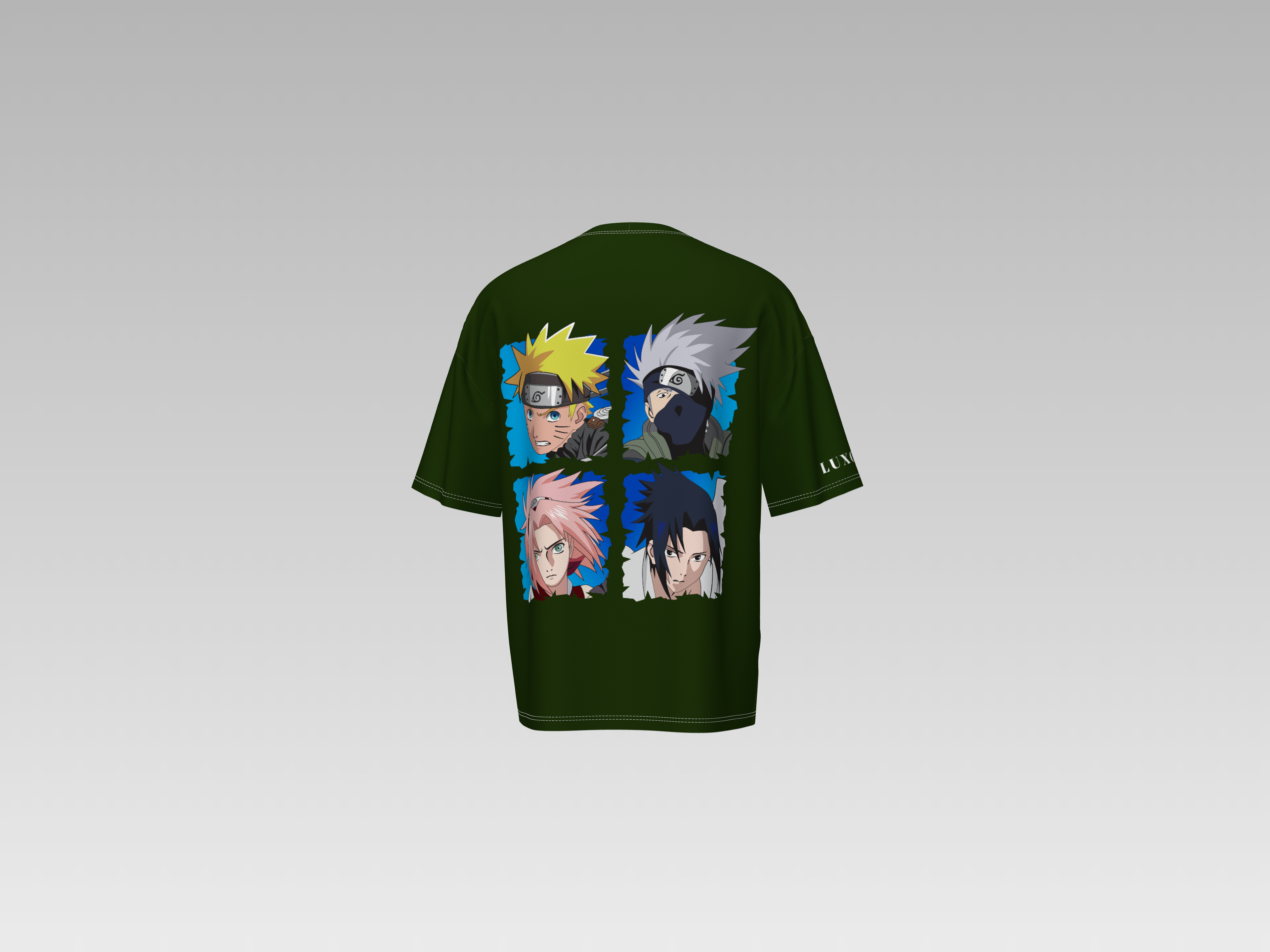 NARUTO PNG PRINTED T-SHIRT