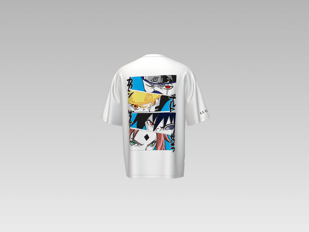 NARUTO EYE PRINTED T- SHIRT