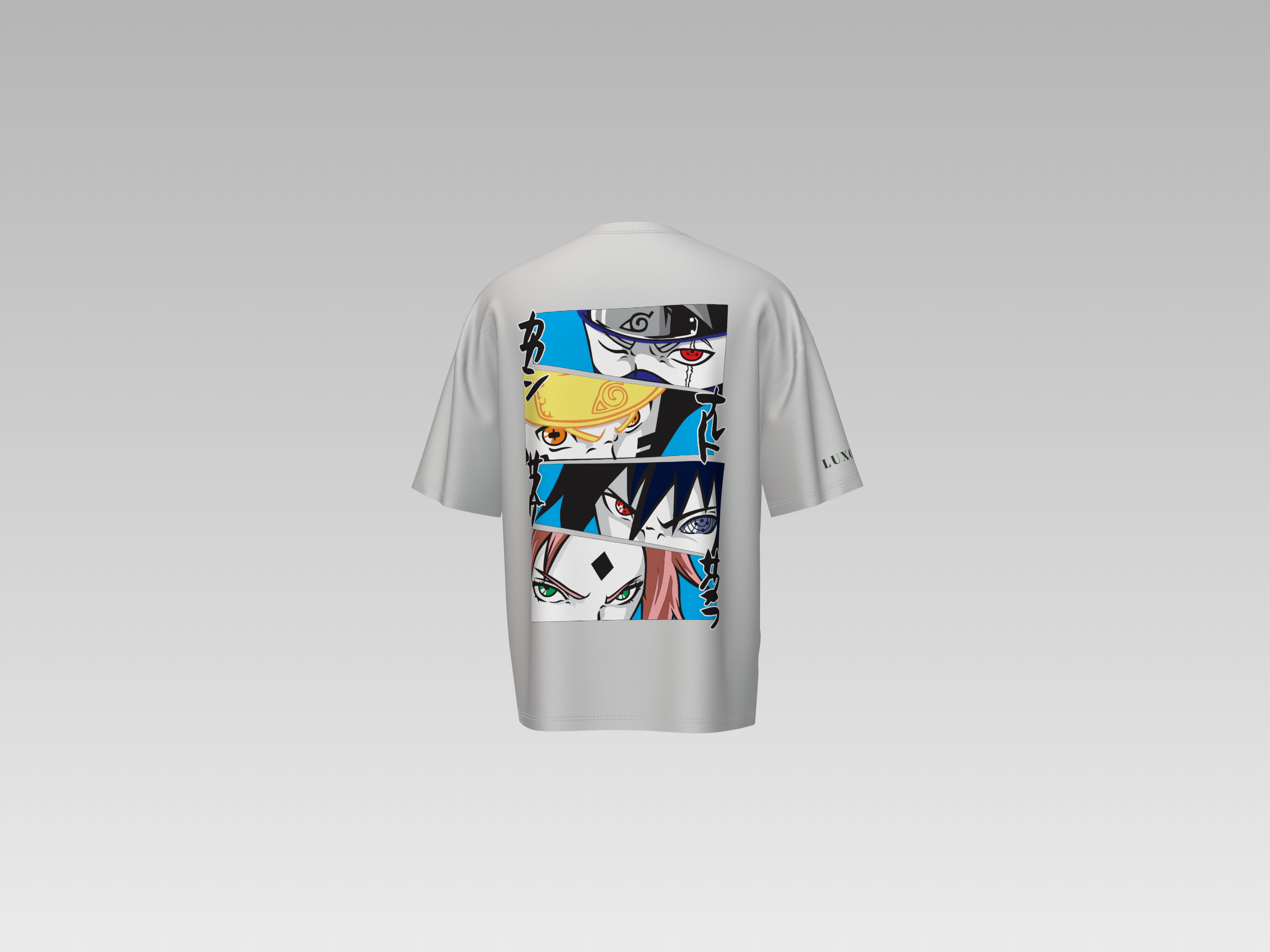 NARUTO EYE PRINTED T- SHIRT