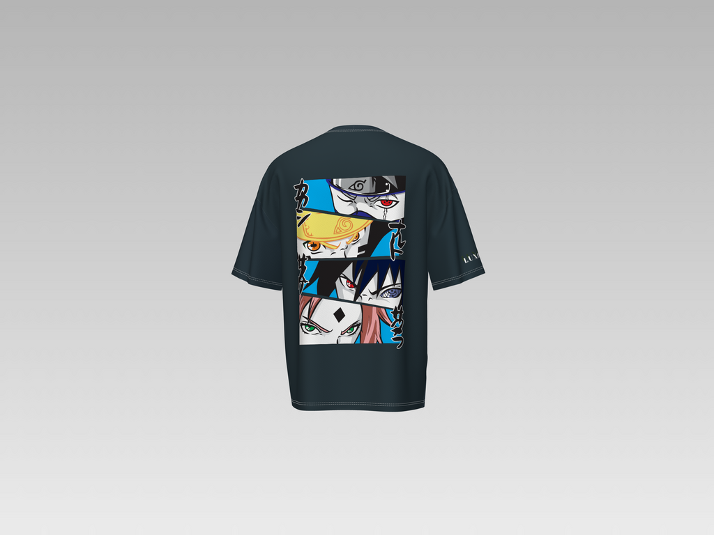 NARUTO EYE PRINTED T- SHIRT