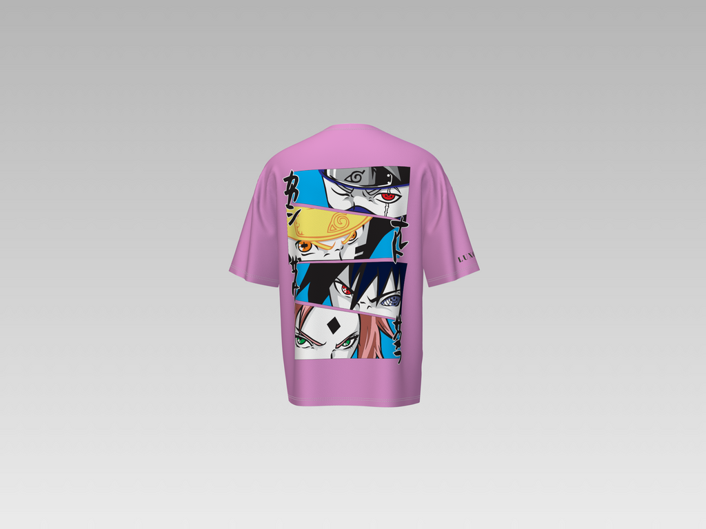 NARUTO EYE PRINTED T- SHIRT